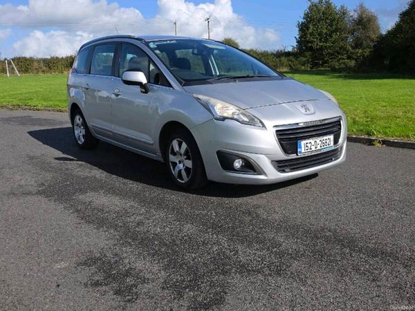 Peugeot 5008 MPV, Diesel, 2015, Silver