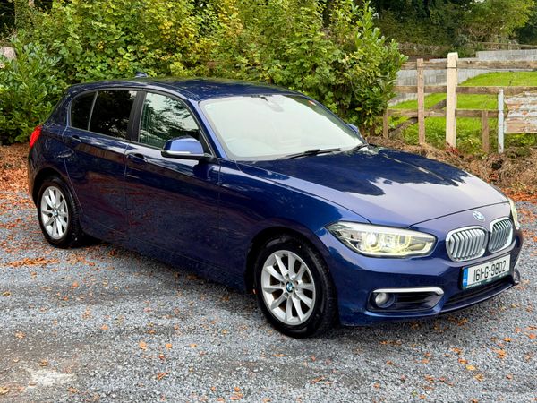 BMW 1-Series Hatchback, Diesel, 2016, Blue