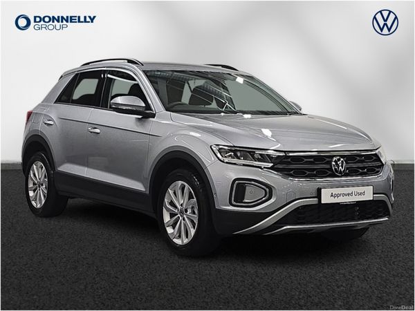 Volkswagen T-Roc Hatchback, Petrol, 2026, Silver
