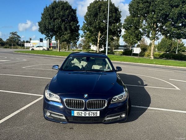 BMW 5-Series Saloon, Diesel, 2015, Blue