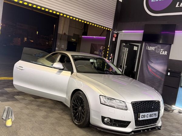 Audi A5 Coupe, Petrol, 2009, Silver