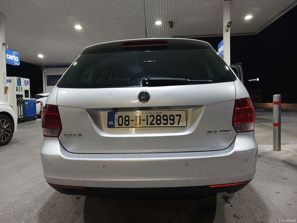 Volkswagen Golf Estate, Diesel, 2008, Silver