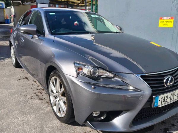 Lexus IS Saloon, Petrol Hybrid, 2014, Grey