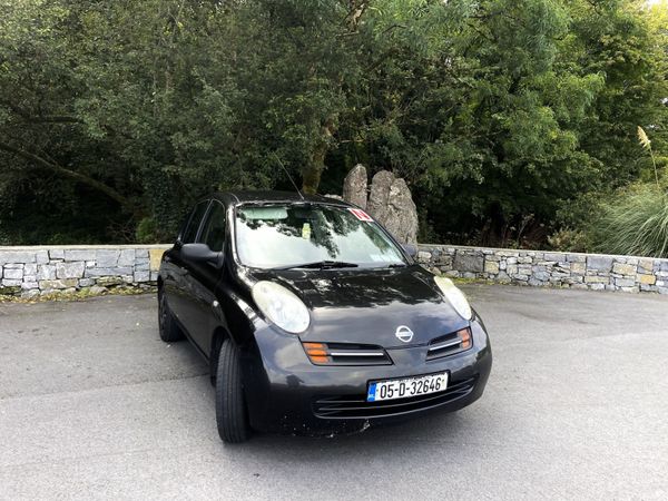 Nissan Micra Hatchback, Petrol, 2005, Black