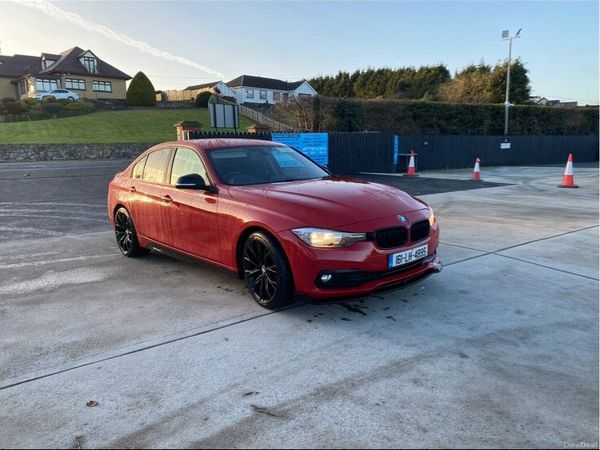 BMW 3-Series Saloon, Diesel, 2016, Red