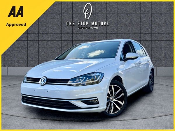 Volkswagen Golf Hatchback, Petrol, 2019, White