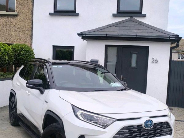 Toyota RAV4 SUV, Petrol Hybrid, 2020, White
