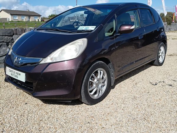 Honda Fit Hatchback, Petrol Hybrid, 2012, Red