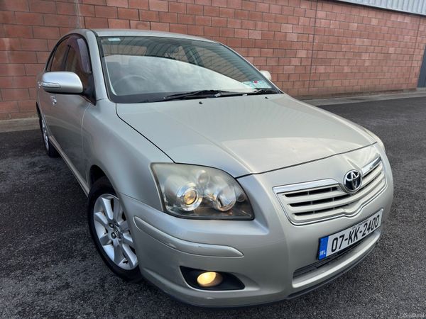 Toyota Avensis Saloon, Petrol, 2007, Silver
