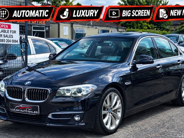 BMW 5-Series Saloon, Diesel, 2016, Brown