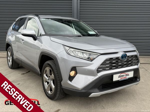 Toyota RAV4 Estate, Petrol Hybrid, 2019, Grey