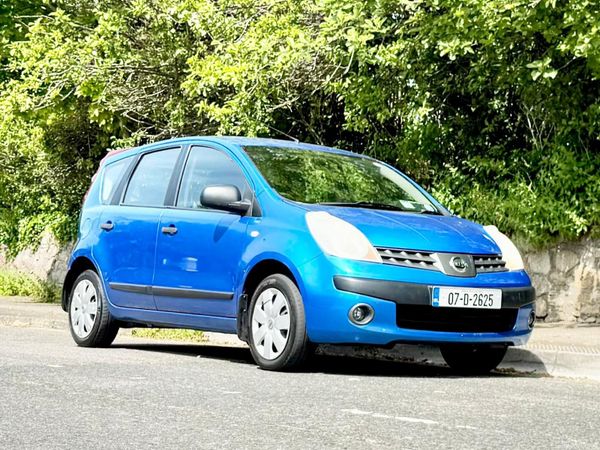 Nissan Note MPV, Petrol, 2007, Blue