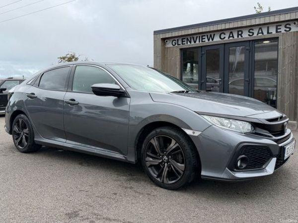 Honda Civic Hatchback, Petrol, 2018, Grey