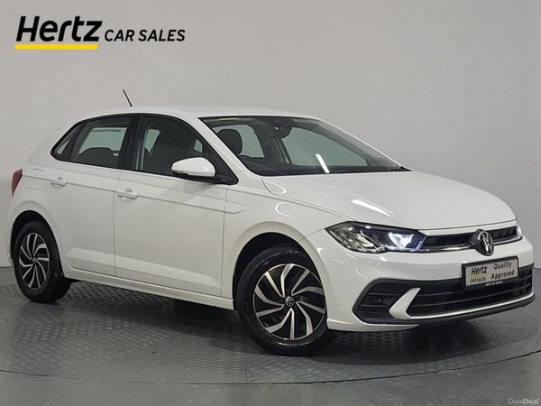 Volkswagen Polo Hatchback, Petrol, 2023, White
