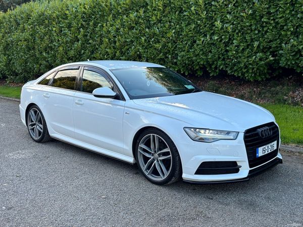 Audi A6 Saloon, Diesel, 2015, White