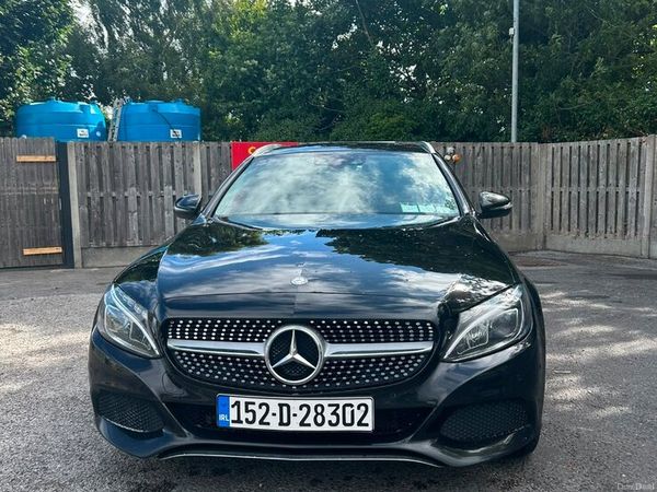 Mercedes-Benz C-Class Estate, Petrol Plug-in Hybrid, 2015, Black