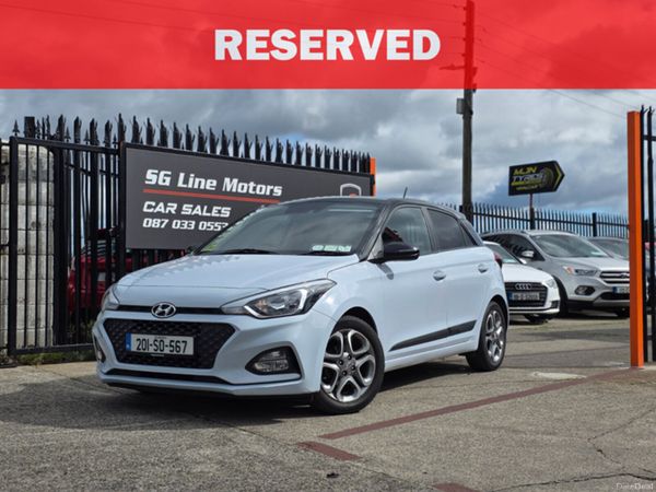 Hyundai i20 Hatchback, Petrol, 2020, Blue