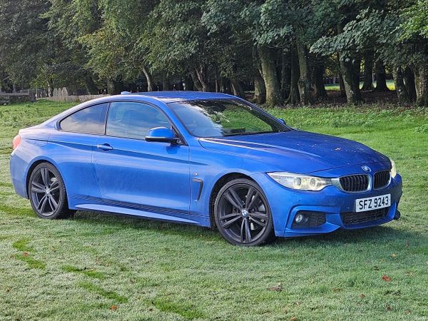 BMW 4-Series Coupe, Diesel, 2014, Blue