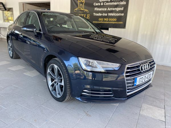 Audi A4 Saloon, Diesel, 2017, Blue