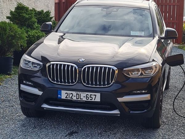 BMW X3 SUV, Petrol Plug-in Hybrid, 2021, Black