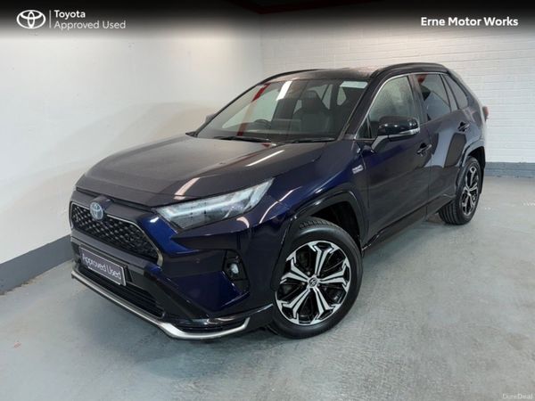 Toyota RAV4 Estate, Petrol Plug-in Hybrid, 2023, Blue