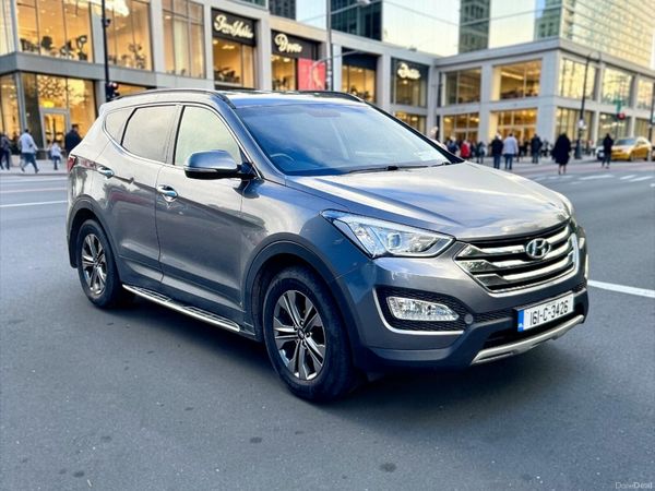 Hyundai Santa Fe SUV, Diesel, 2016, Silver