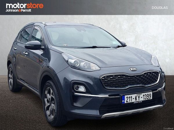 Kia Sportage SUV, Diesel Hybrid, 2021, Grey