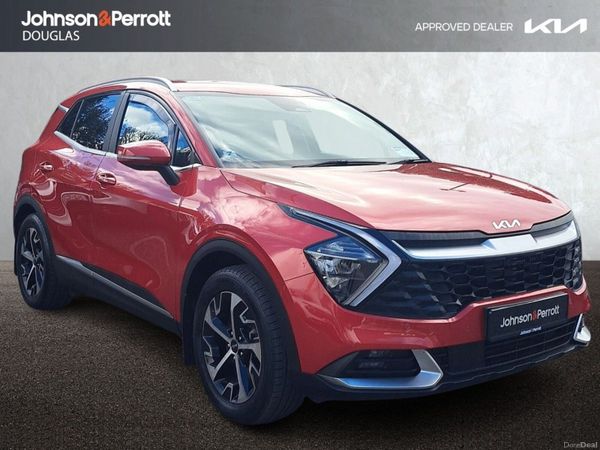 Kia Sportage SUV, Petrol Hybrid, 2023, Red