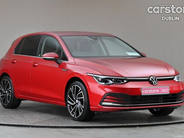 Volkswagen Golf Hatchback, Petrol Hybrid, 2022, Red