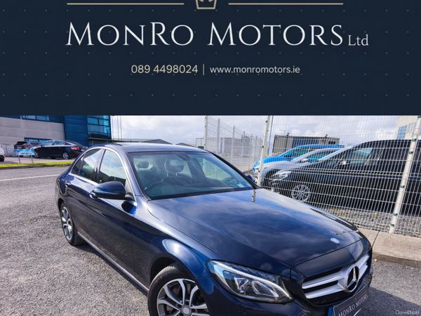 Mercedes-Benz C-Class Saloon, Petrol Plug-in Hybrid, 2016, Blue