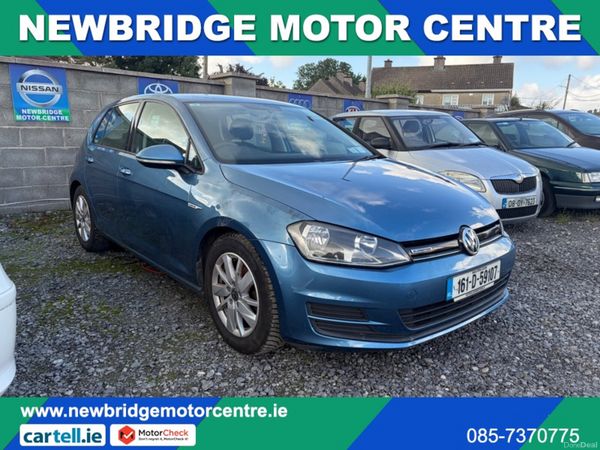 Volkswagen Golf Hatchback, Diesel, 2016, Blue