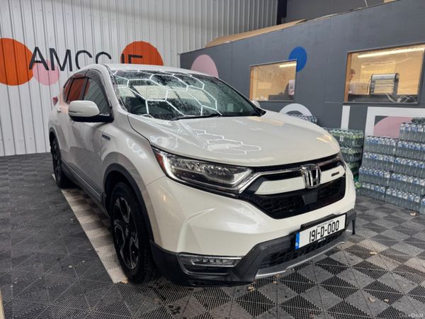 Honda CR-V SUV, Petrol Hybrid, 2019, White