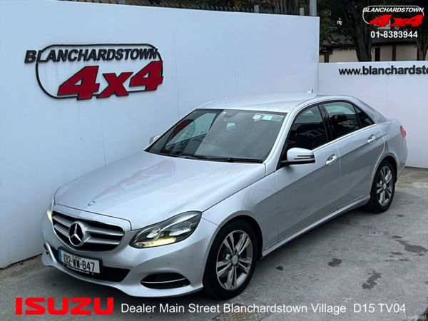 Mercedes-Benz E-Class Saloon, Diesel Hybrid, 2013, Silver
