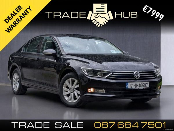 Volkswagen Passat Saloon, Diesel, 2017, Black