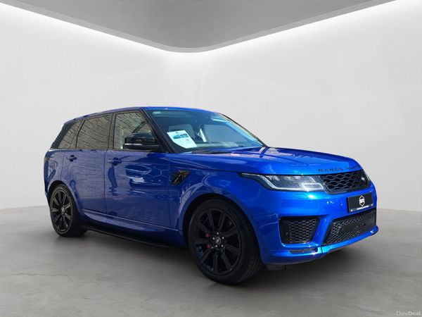Land Rover Range Rover Sport SUV, Petrol Plug-in Hybrid, 2021, Blue