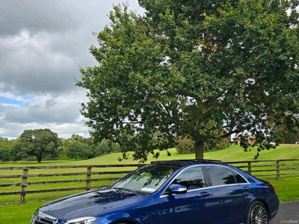 Mercedes-Benz S-Class Saloon, Diesel, 2016, Blue