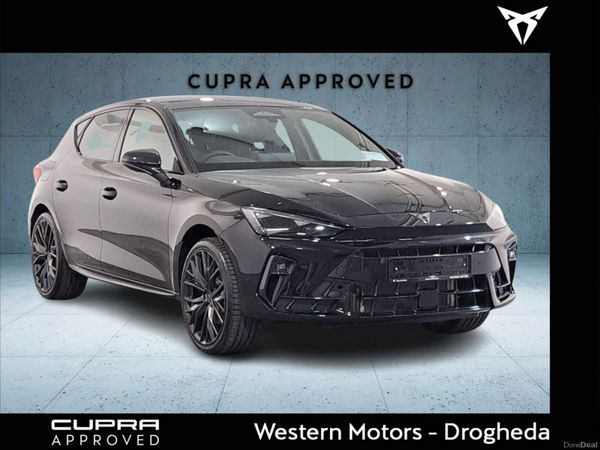 Cupra Leon Hatchback, Petrol, 2026, Black
