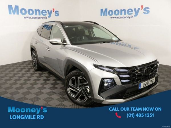 Hyundai Tucson SUV, Petrol Plug-in Hybrid, 2025, Grey