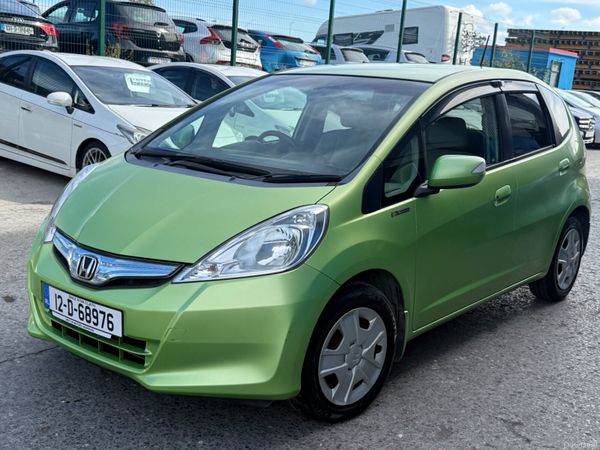 Honda Fit Hatchback, Petrol Hybrid, 2012, Green
