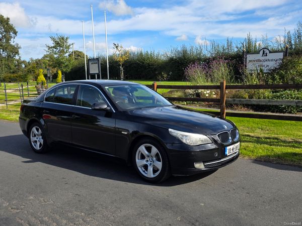 BMW 5-Series Saloon, Diesel, 2008, Black