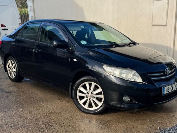 Toyota Corolla Saloon, Petrol, 2008, Black