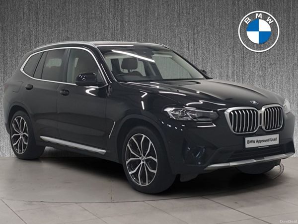 BMW X3 SUV, Petrol Plug-in Hybrid, 2023, Black