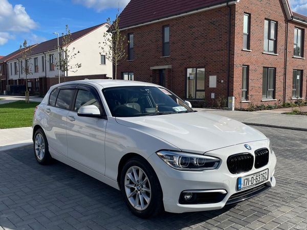 BMW 1-Series Hatchback, Petrol, 2017, White