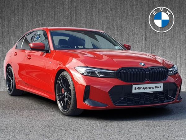 BMW 3-Series Saloon, Diesel, 2024, Red