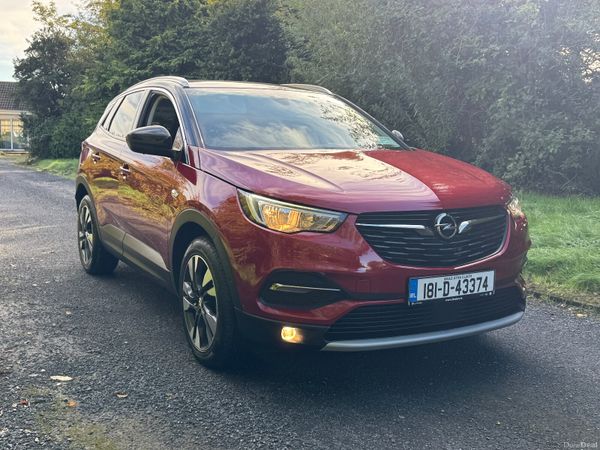 Opel Grandland X SUV, Petrol, 2018, Red