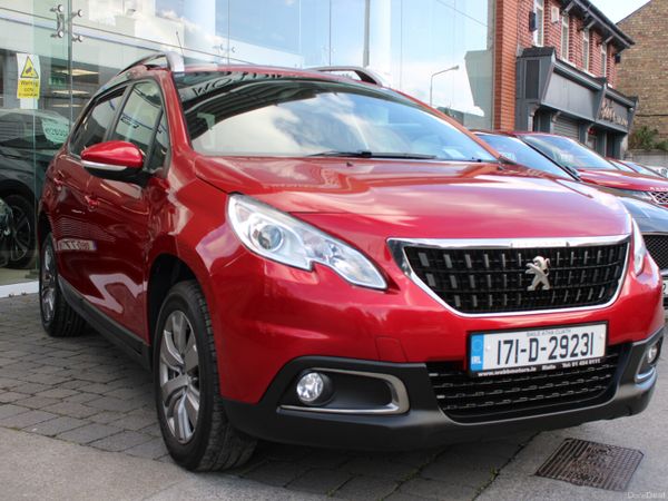 Peugeot 2008 Estate, Petrol, 2017, Red