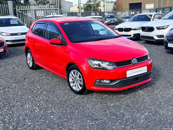 Volkswagen Polo Hatchback, Petrol, 2017, Red