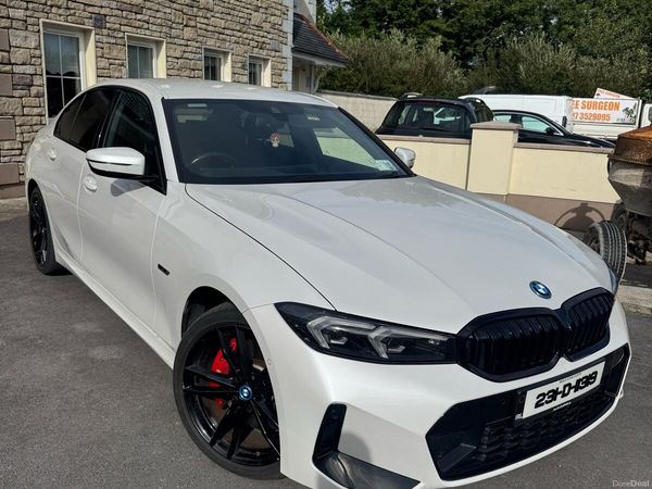 BMW 3-Series Saloon, Petrol Plug-in Hybrid, 2023, White