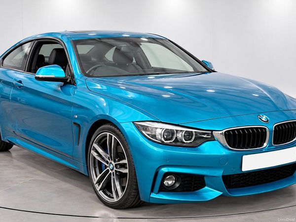 BMW 4-Series Coupe, Diesel, 2017, Blue