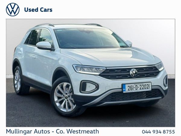 Volkswagen T-Roc SUV, Diesel, 2026, White